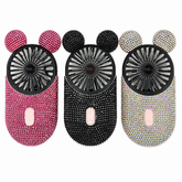 Crystal Encrusted Fan-Miss Monroe Collection