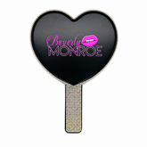 Heart handheld mirror