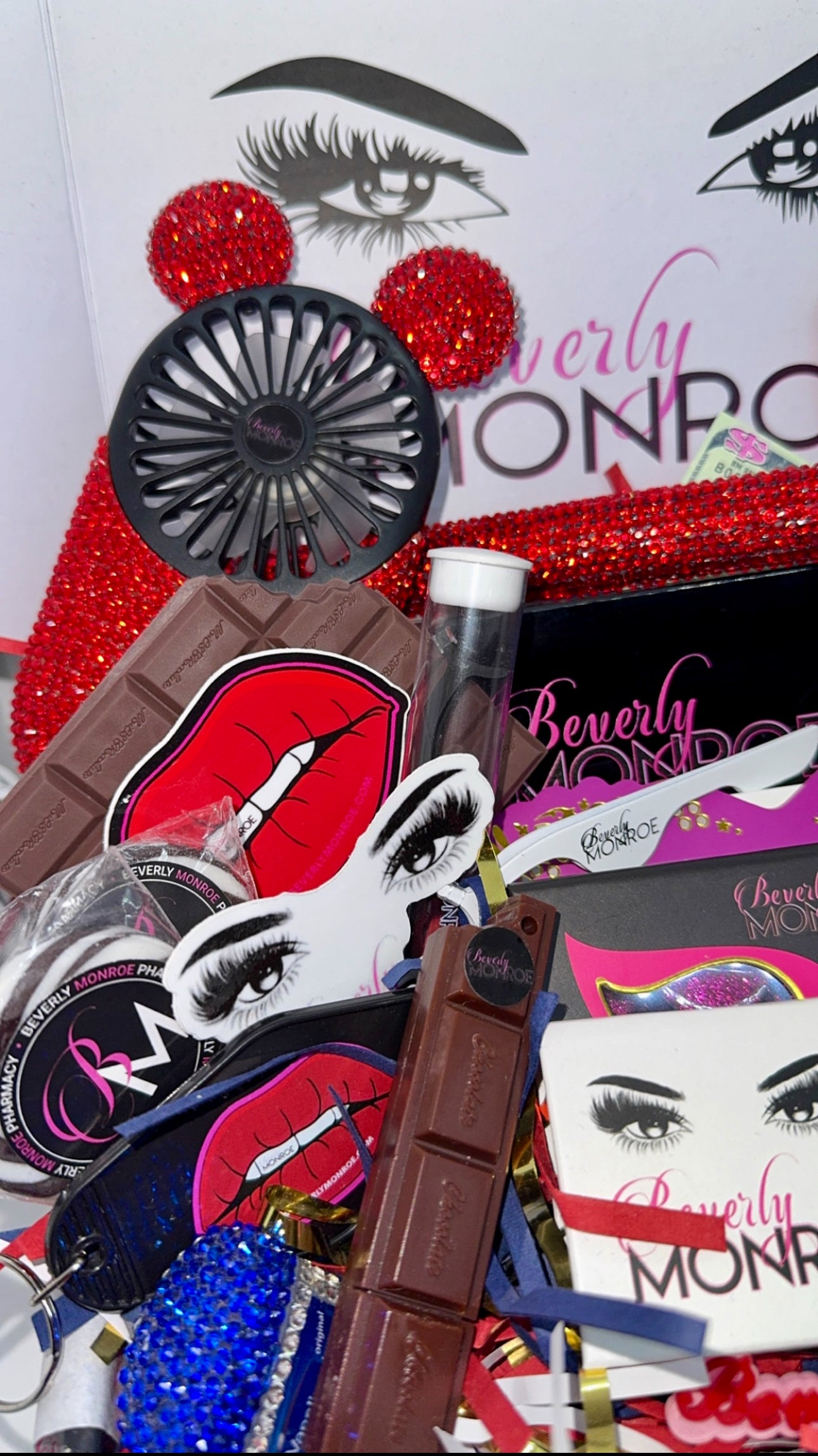 The Beverly Box Deluxe- Bardi Red