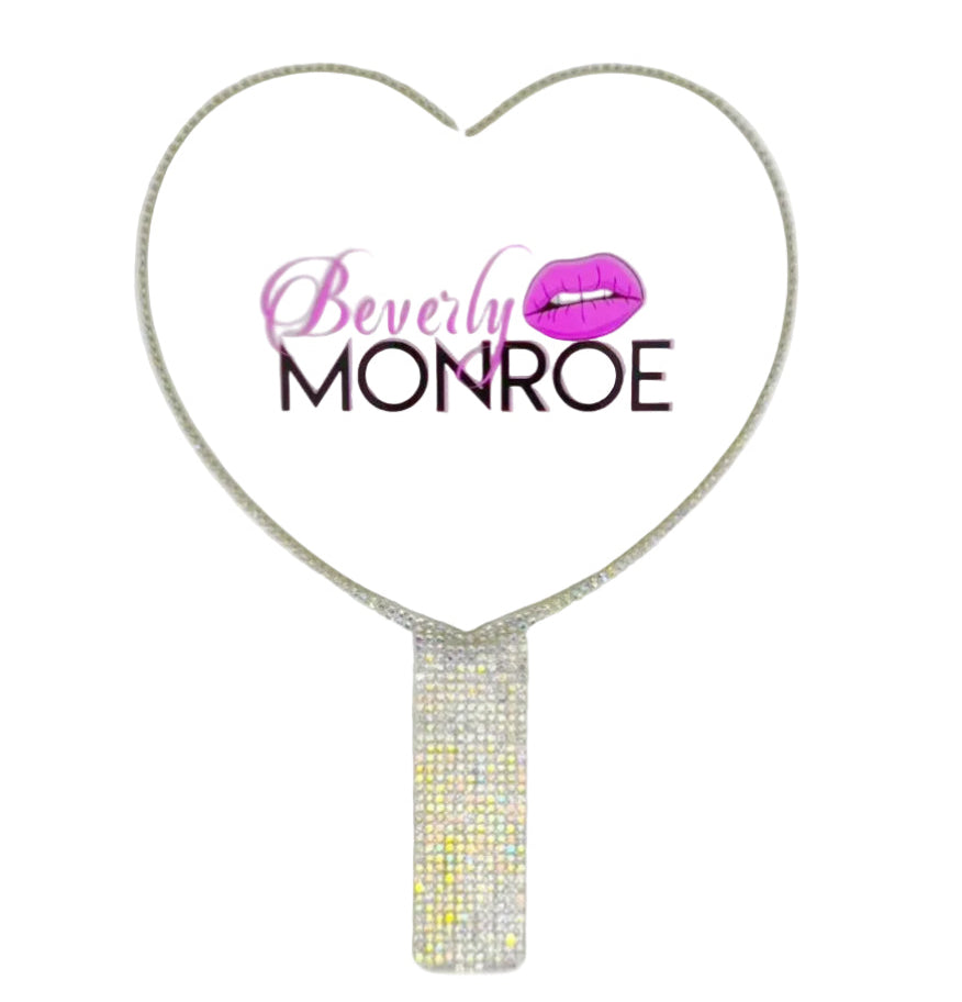 Heart shaped Logo Mirror