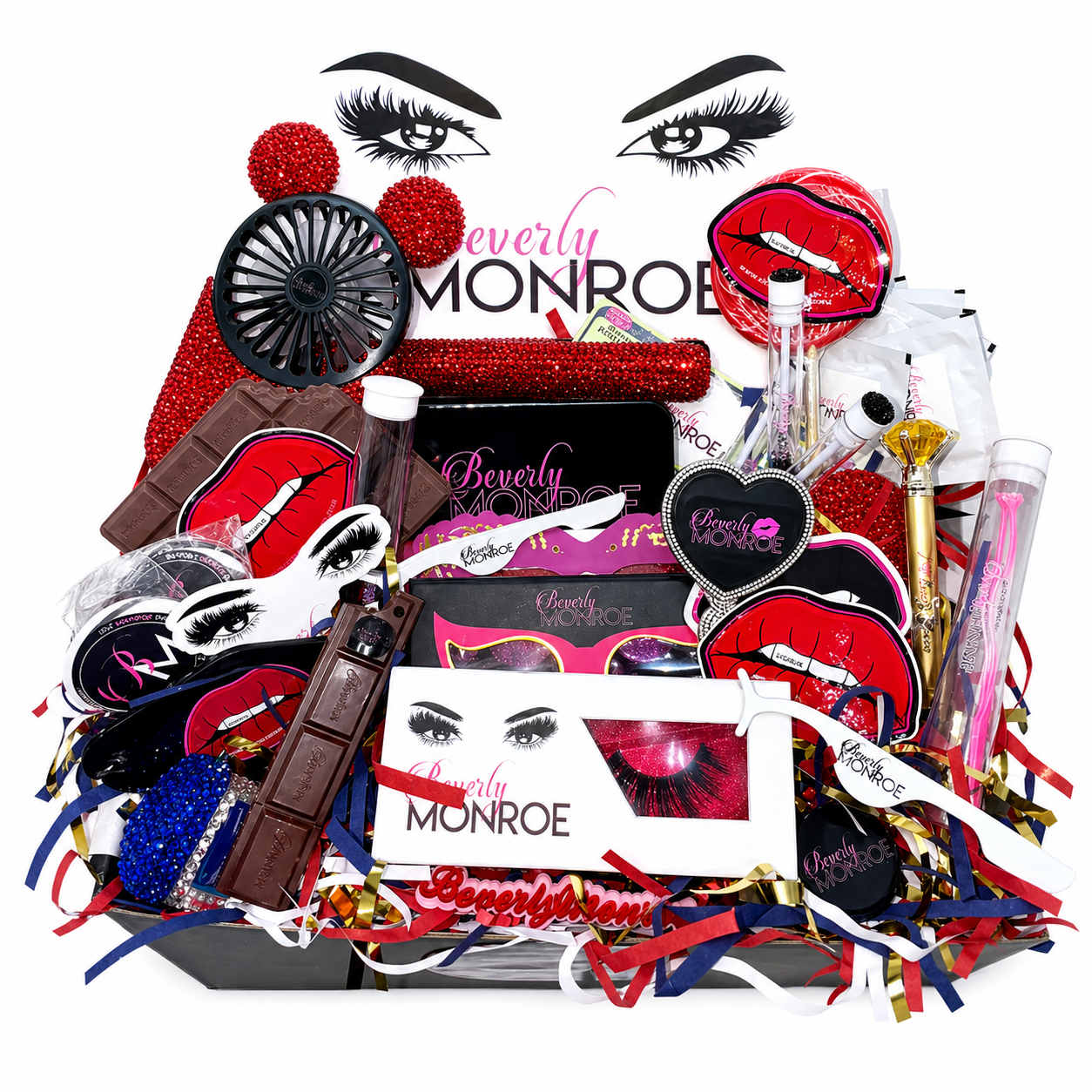 The Beverly Box Deluxe- Bardi Red