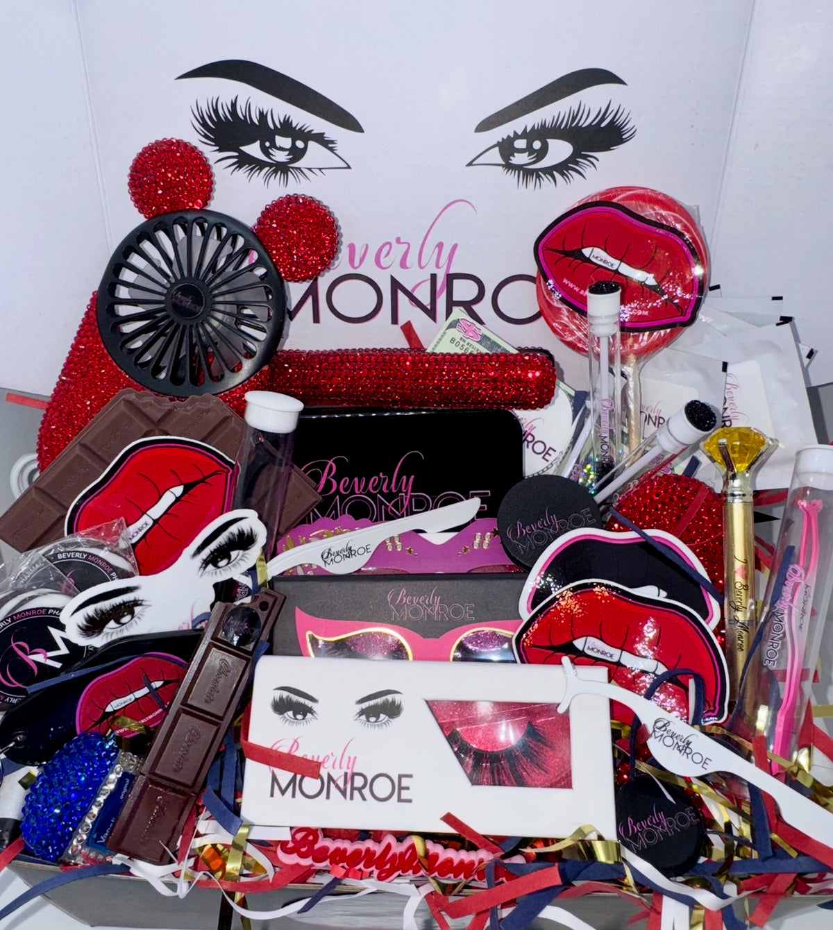 The Beverly Box Deluxe- Bardi Red