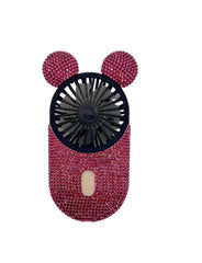 Crystal Encrusted Fan-Miss Monroe Collection