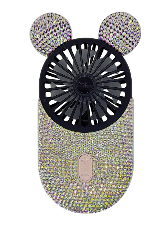 Crystal Encrusted Fan-Miss Monroe Collection