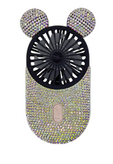 Crystal Encrusted Fan-Miss Monroe Collection